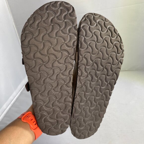 Birkenstock Mayari Birko Flor Nubuck Mocha Regular Fit 40 - Picture 2 of 6